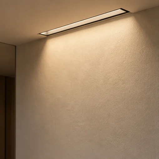 Wall washers: illustrative architectural application